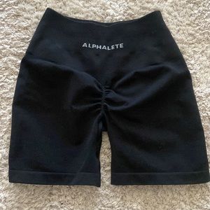 Alphalete black shorts never worn!